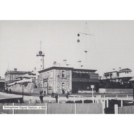 Semaphore Signal Station Port Adelaide Australian Postcard