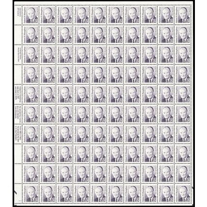 2189, 52¢ Humphrey Dull Gum Sheet of 100 Stamps - Stuart Katz