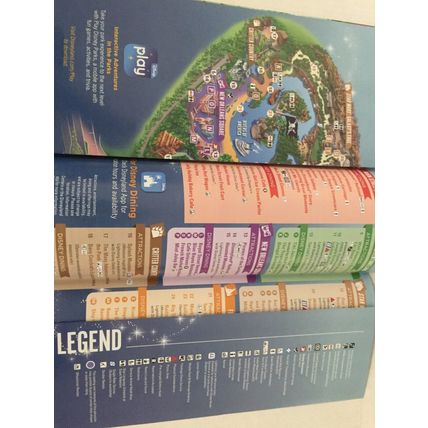 New Disneyland Guidemap