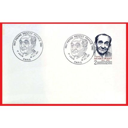 ZAYIX - 1983 France - Pierre Mendes - FDC
