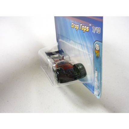 Hot Wheels Mid Drift #027 Drop Tops 7/10 Silver Die-Cast Car 2005