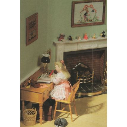 Poupee De Charlotte Zeepvat French Toy Doll Postcard