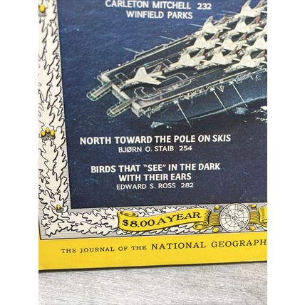 National Geographic Magazine February 1965 Nuclear Age - Vintage Collectable
