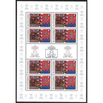Mi Kl 714 (**): 150th Anniversary of the Cultural Association 'Matica Slovenská'