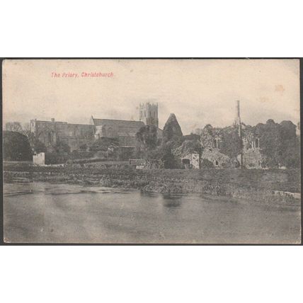 The Priory, Christchurch, Hampshire, 1907 - Ayles Postcard
