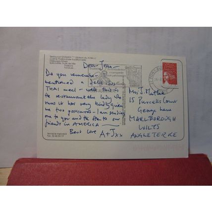RESTAURANT ERAWAN, PONT-AUDEMER, FRANCE used postcard 2003 pm =