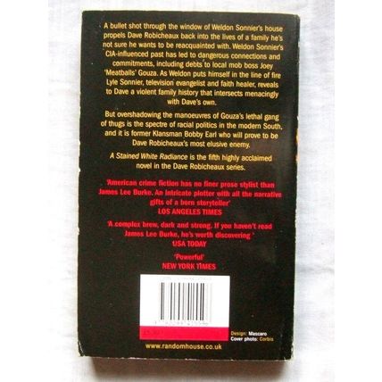 A Stained White Radiance by James Lee Burke (Paperback, 2000)