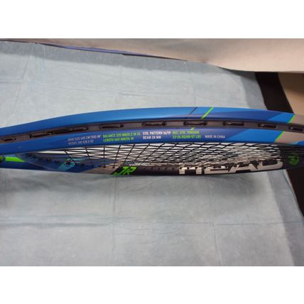 Excellent Head Instinct Jr Tennis Racquet Blue Green Black Soft Grip