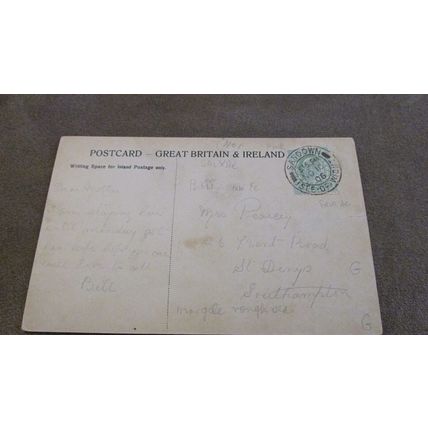 1906 fr Postcard - Rough Sea @ Margate - Kent