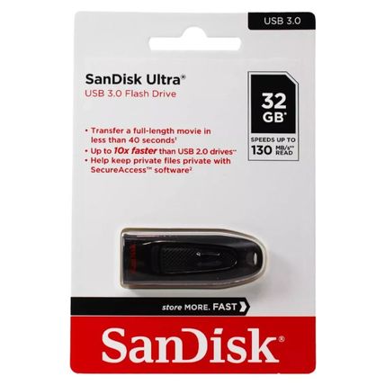 2 SanD 32GB ULTRA USB 3.0 flash drive SDCZ48-032G 32 GB read 100 MB/s