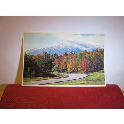 MT.WASHINGTON. NEW HAMPSHIRE, USA used postcard 1981 pm =