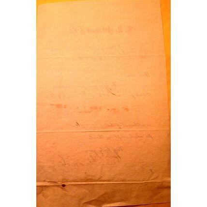 1886 E. R. Artman & Co., Phladelphia, PA receipt