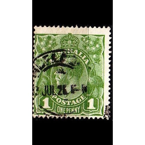 AUSTRALIEN AUSTRALIA [1924] MiNr 0058 X ( O/used )
