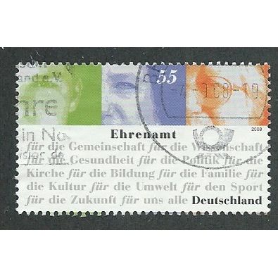 GER 2008 55c 'COMMUNITY SERVICE' FINE USED (EBID51-301)