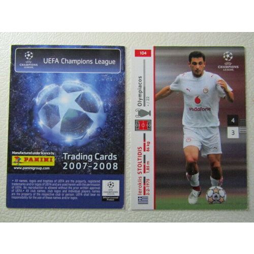 Panini UEFA 2007-2008 Champions League Football Card Variants (ef1)