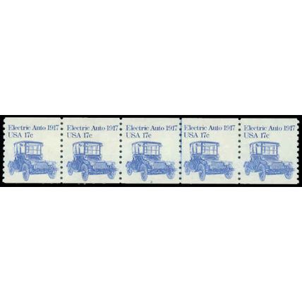 1906 17c Electric Auto Very Fine MNH Dry Gum PNC 2/5 P0526