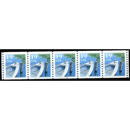 2529a 19c Fishing Boat Very Fine MNH PNC A5556/5 P0864