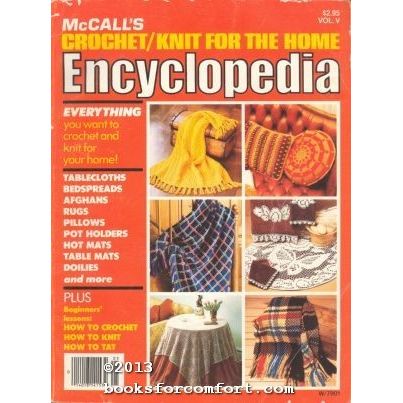 McCalls Crochet/Knit for theHome Encyclopedia Vol. V