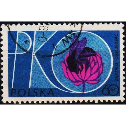 Poland. 1961 60g S.G.1255 Used