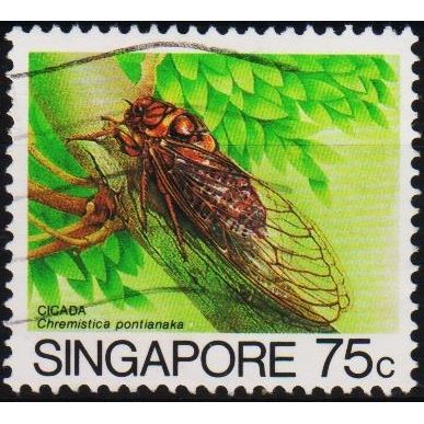 Singapore. 1985 75c S.G.498 Used