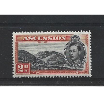 Ascension.SG41 2d Green Mountain.Perfs 13 1/2.Mounted Mint.Aug24m