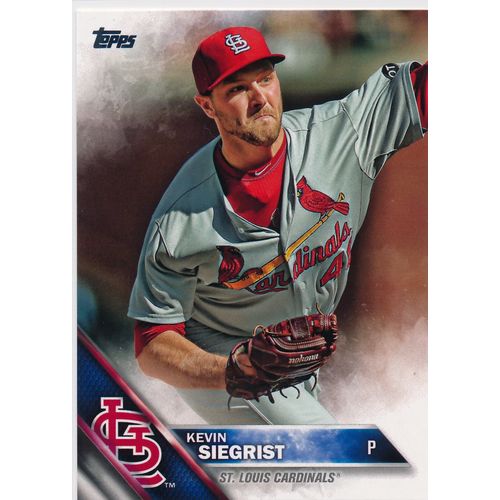 2016 Topps Baseball 107 Kevin Siegrist St. Louis Cardinals