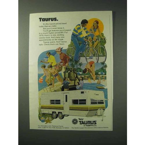 1978 Fleetwood Taurus Trailer Ad