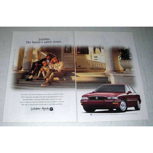 1997 Buick LeSabre Car Ad - The Family's Safely Home