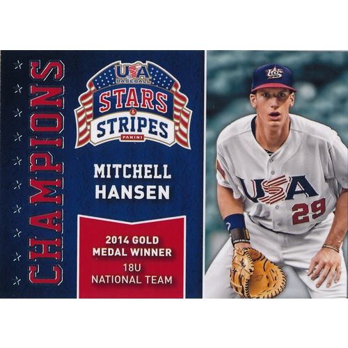 2015 Panini USA Stars and Stripes Champions 11 Mitchell Hansen