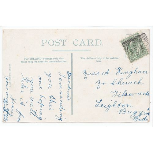 The Lake Woburn Abbey Buckinghamshire 1905 Postcard