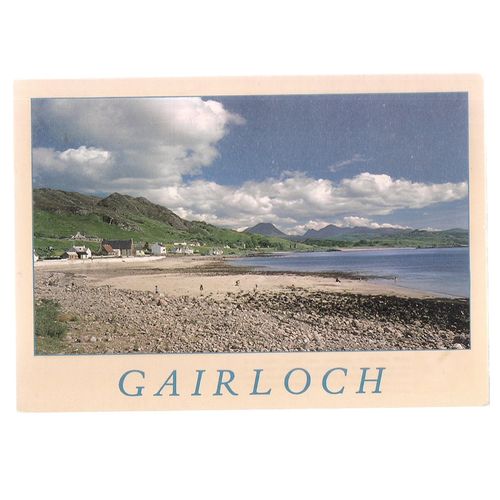 GAIRLOCH, ROSS-SHIRE, SCOTLAND unused postcard =
