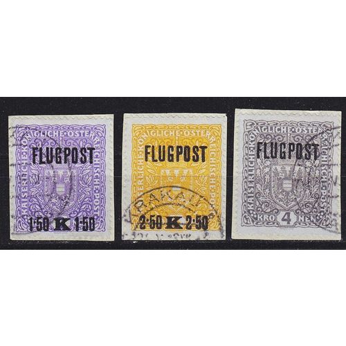 ÖSTERREICH AUSTRIA [1917] MiNr 0225-27 xIA ( O/used ) [01]