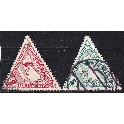 ÖSTERREICH AUSTRIA [1917] MiNr 0217-18 ( O/used )