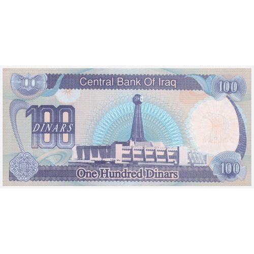 1994 - Iraq 100 Dinar Banknote UNC