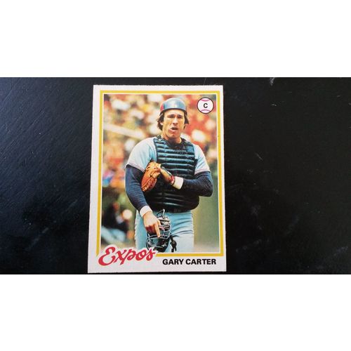 1978 Topps Card # 120 Gary Carter Excellent (5) Montreal Expos
