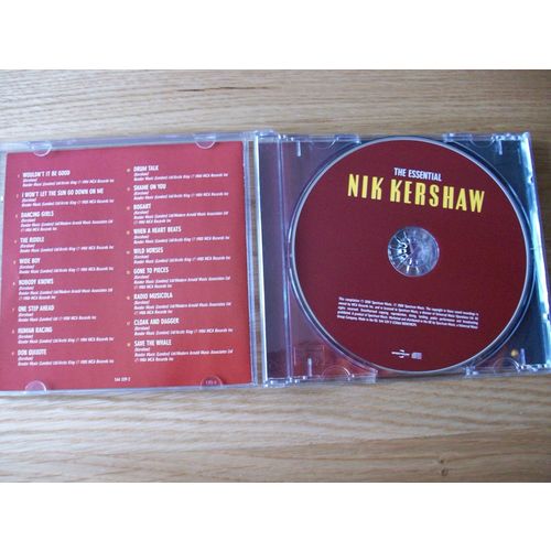 Nik Kershaw THE ESSENTIAL NIK KERSHAW CD ALBUM 2000 SPECTRUM **GC**