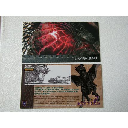 Topps 1996 Dragonheart Widevision Cards Card Variants (e31)