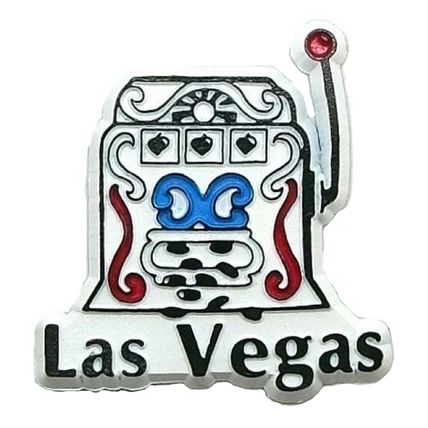 Las Vegas Slot Machine Fridge Magnet