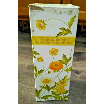 Avon Buttercup Candlestick Moonwind Cologne 6 oz Decanter Full Bottle