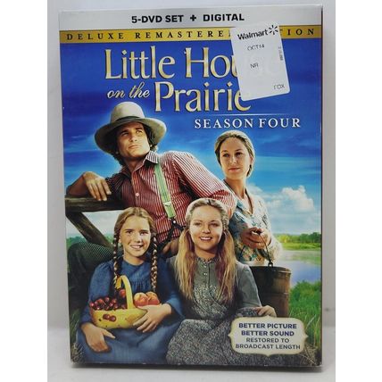 LITTLE HOUSE ON THE PRAIRIE SEASON FOUR DVD Deluxe Remastered Edition (L69)