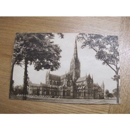 Early Frith Postcard - Salisbury Cathedral N.E