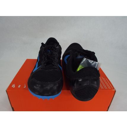Mens 13 NIKE Zoom Rival MD 7 Black Photo Blue Track Cleats Shoes $65 616312-004