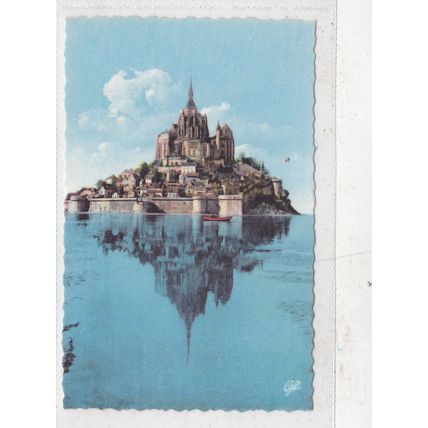 Mont Saint Michel France Postcard posted unused VGC