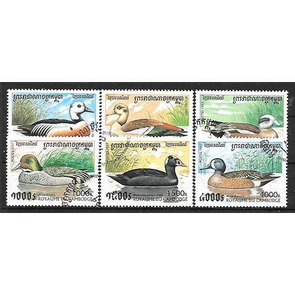 Cambodge N° 1419/23 YVERT OBLITERE ( USD )