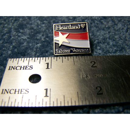 Heartland Salutes Veterans Pin