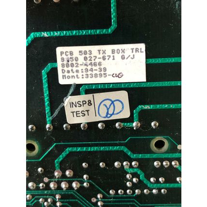 SAAB 9150027-017K MARINE ELECTRONICS,503 TX BOX 9150 027-671,8002-4466,EH