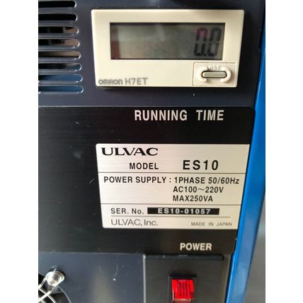 NEW ULVAC ES10 ECO-SHOCK DRY-PUMP POWER SAVING ACCESSORY,1 Phase Ac100-220v,HG