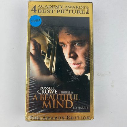 A Beautiful Mind VHS Video Tape 2002 Russell Crowe