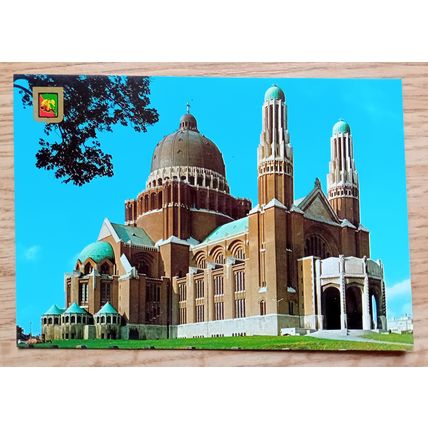 POSTCARD: BRUSSELS - BASILIQUE FROM KOEKELBERG: 1980's