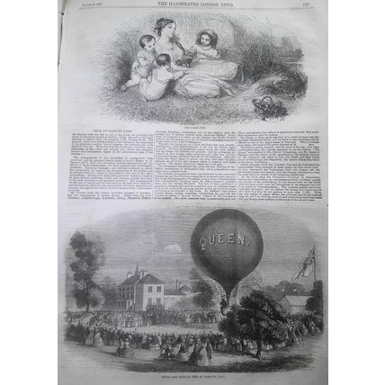 The Illustrated London News, August 20, 1859 - Paris fetes; Great Eastern saloon